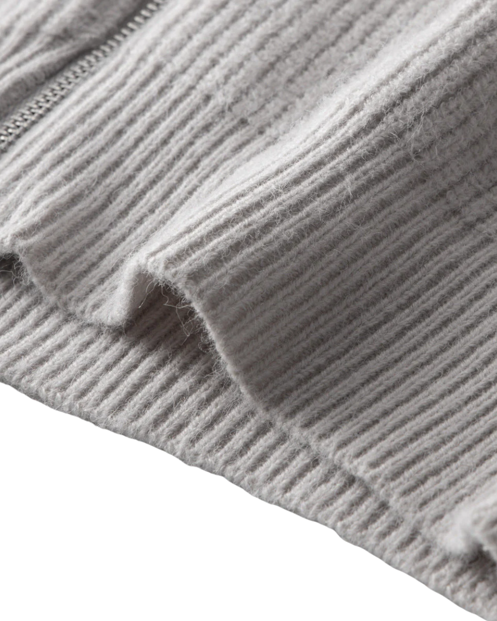 Casaco de lã Merino com fecho de correr Four Seasons