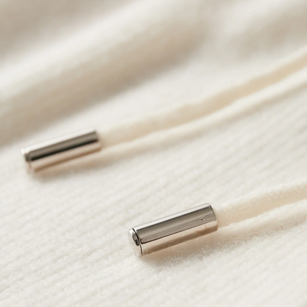 Casaco com capuz de lã merino Arezzo