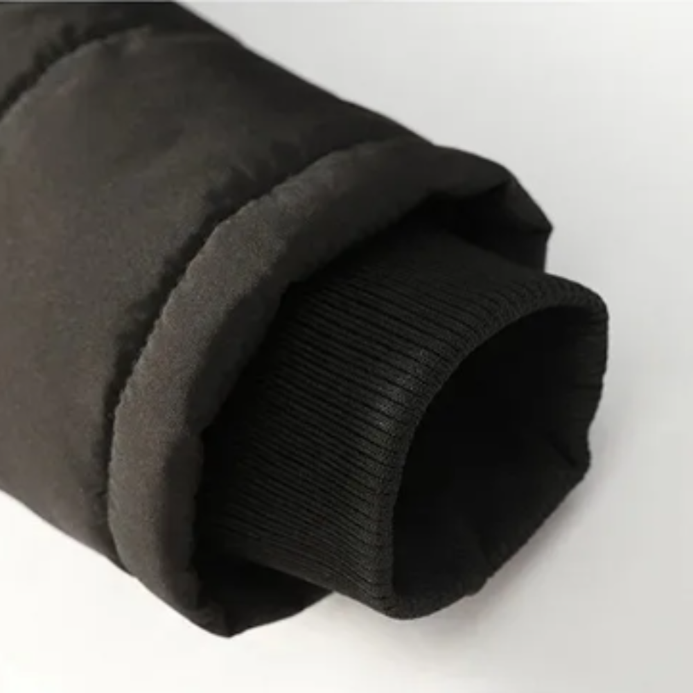 Casaco de inverno elegante e acolchoado