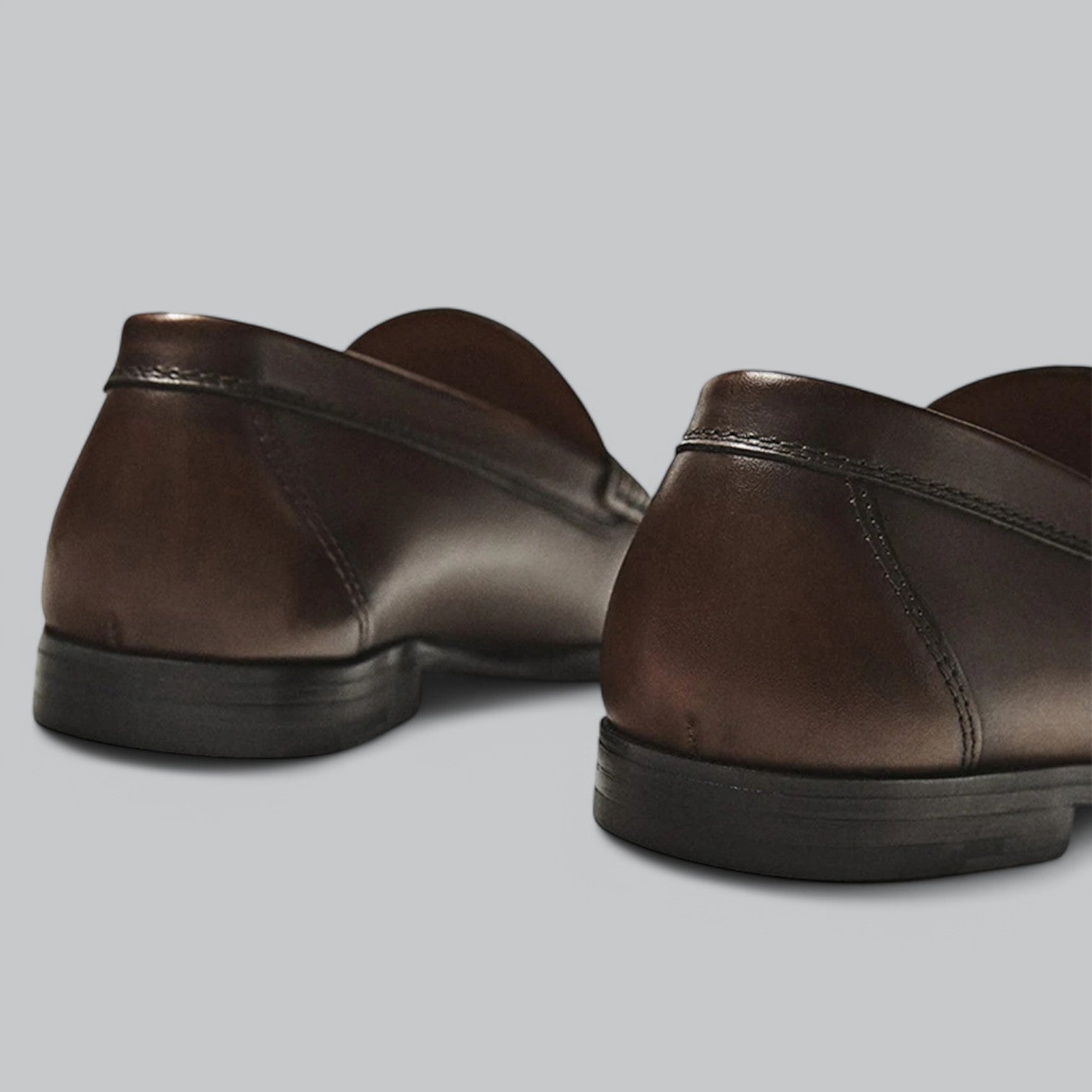Mocassins de couro chiques
