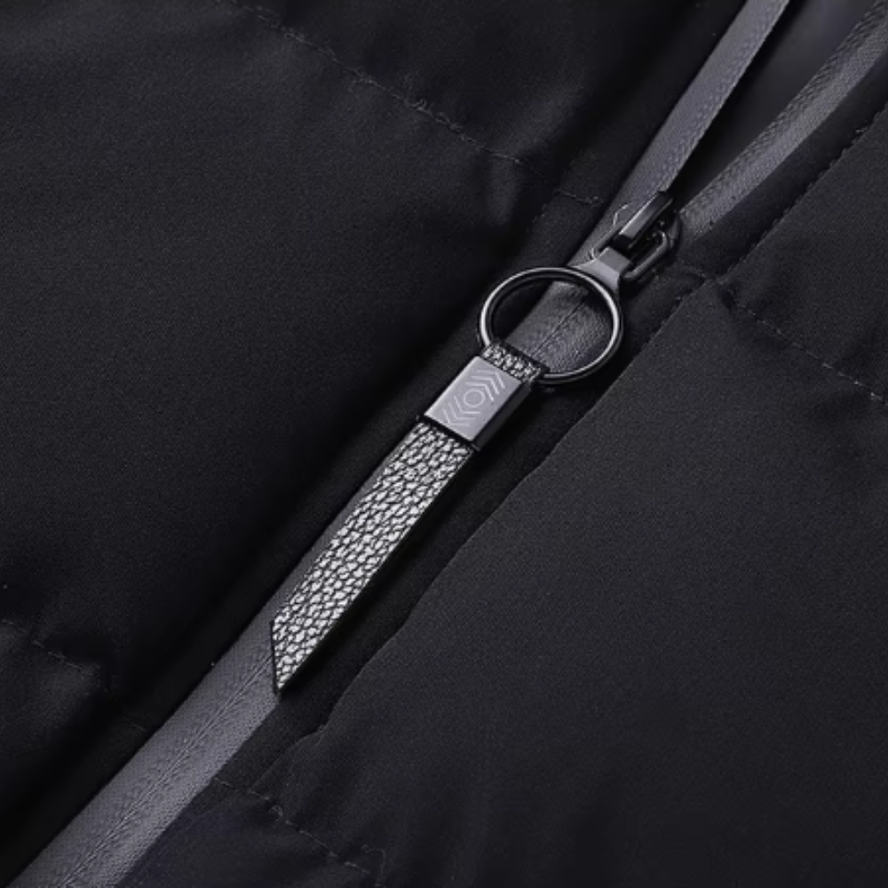 Χειμερινό παλτό με ψηλό γιακά