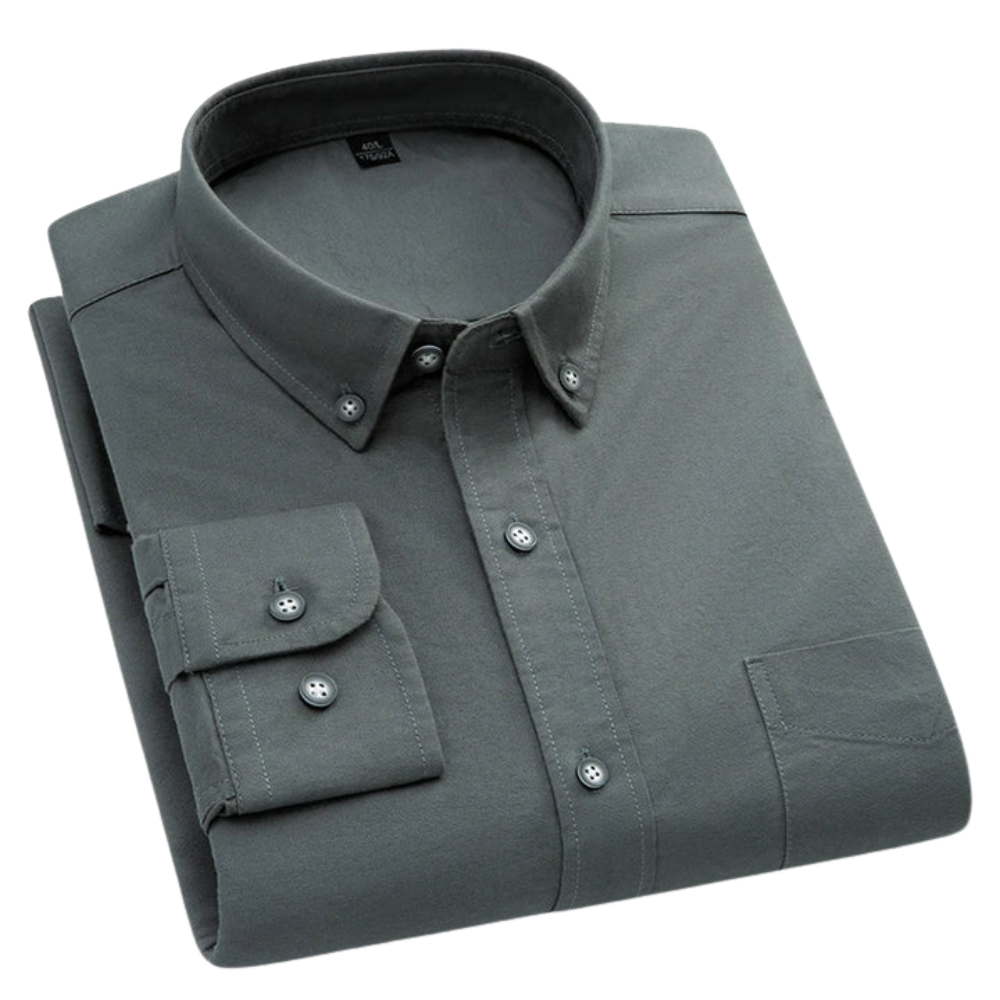 Camisa clássica de algodão