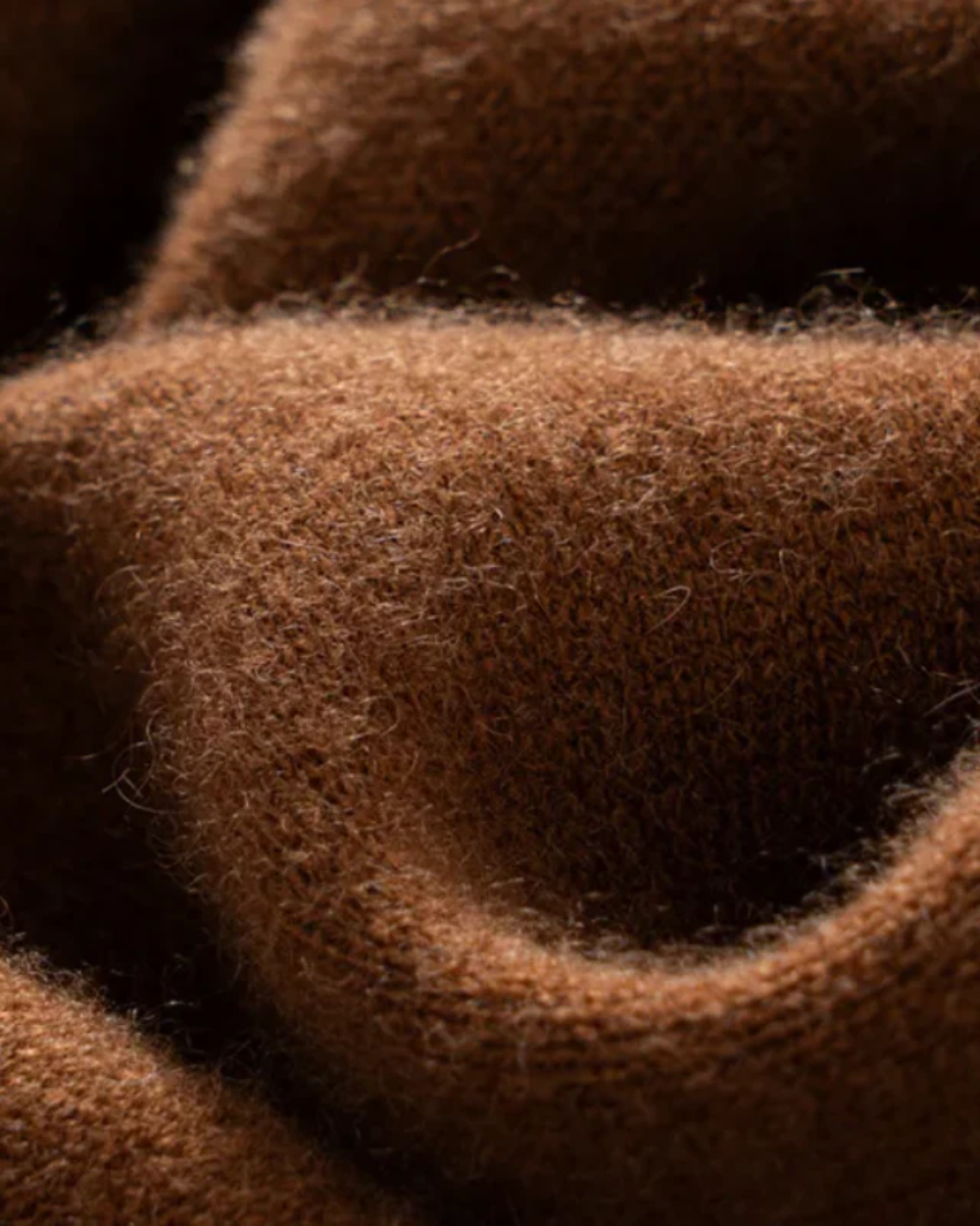 Casaco com capuz de caxemira Atlas