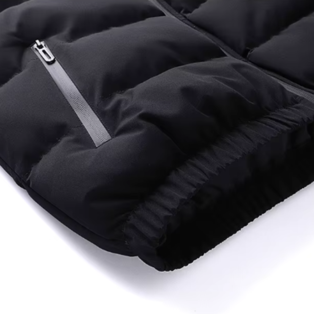 Χειμερινό παλτό με ψηλό γιακά