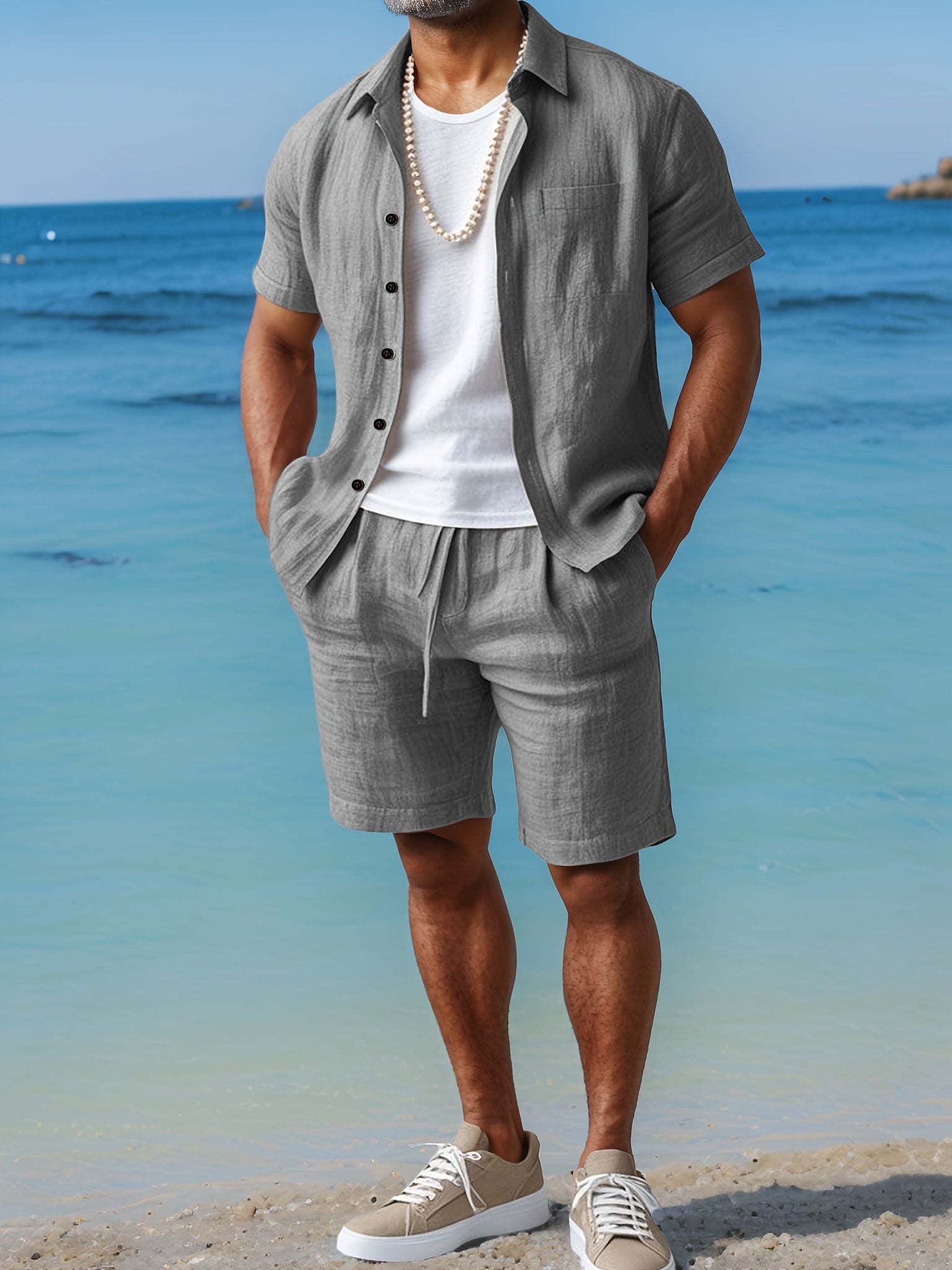 Conjunto de verão elegante