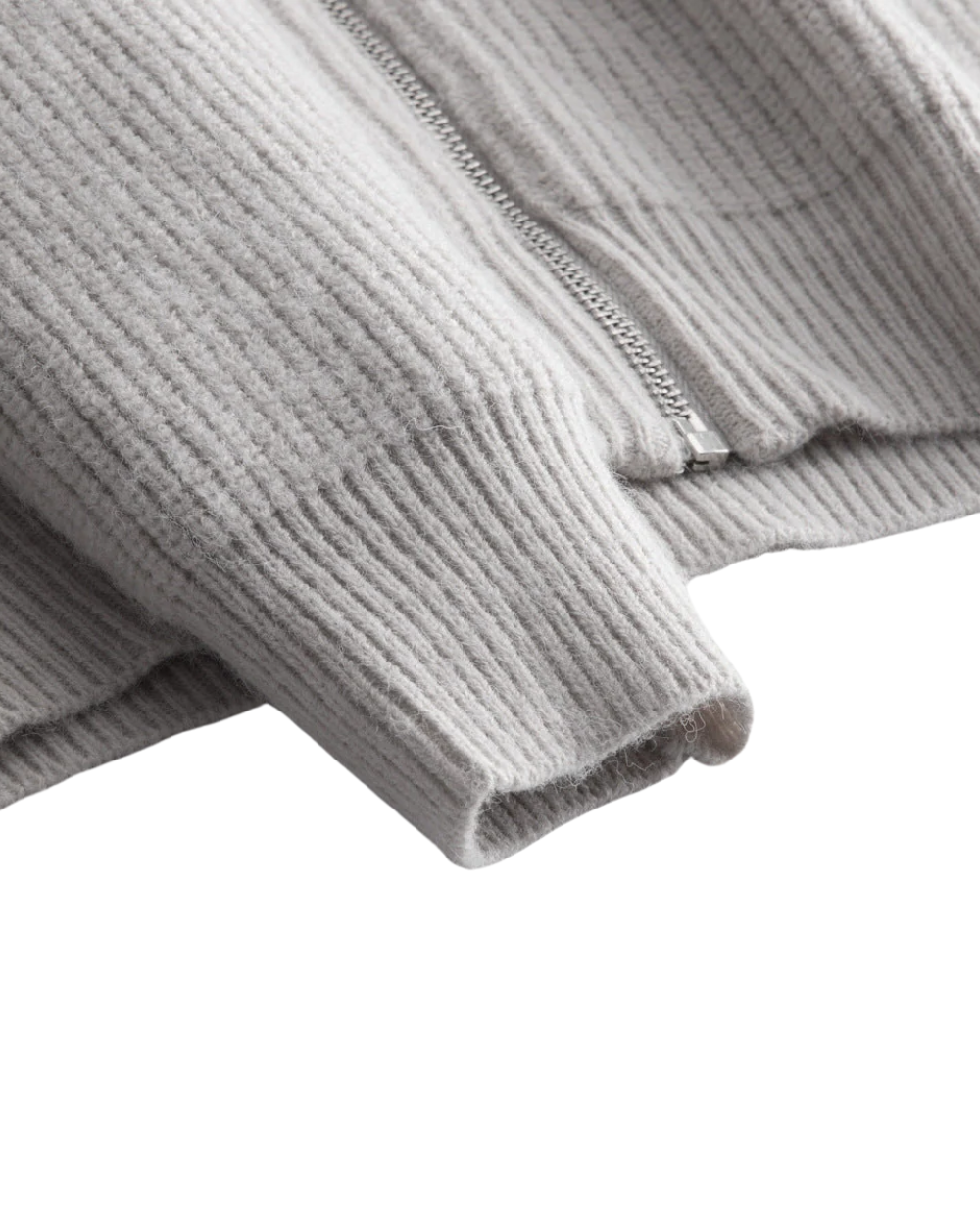 Casaco de lã Merino com fecho de correr Four Seasons