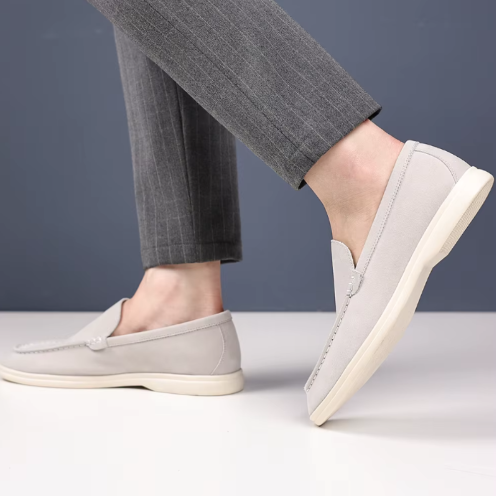 Mocassins de camurça de luxo