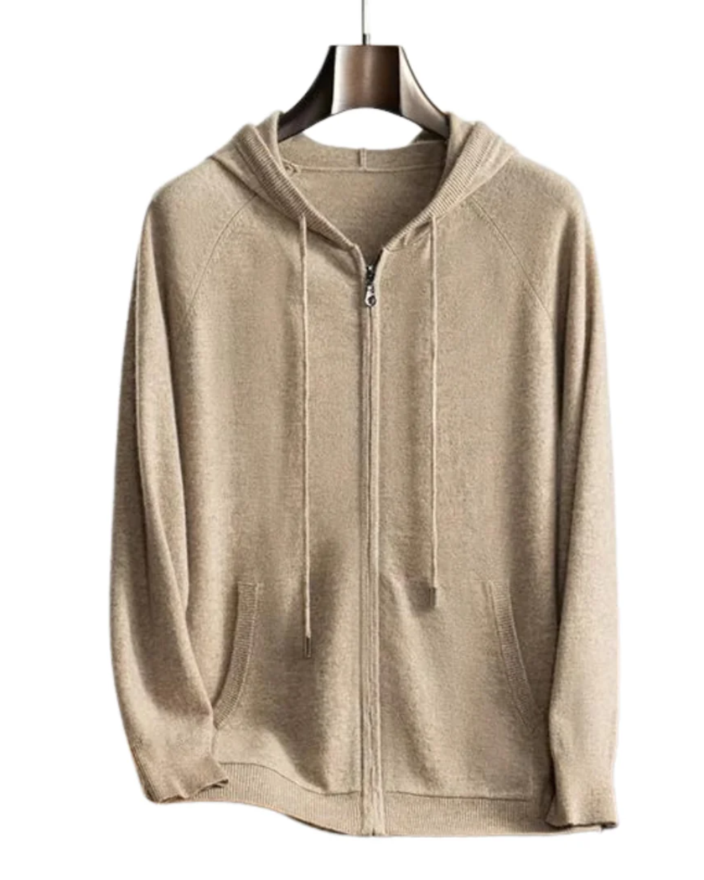 Colete de caxemira com capuz Courchevel