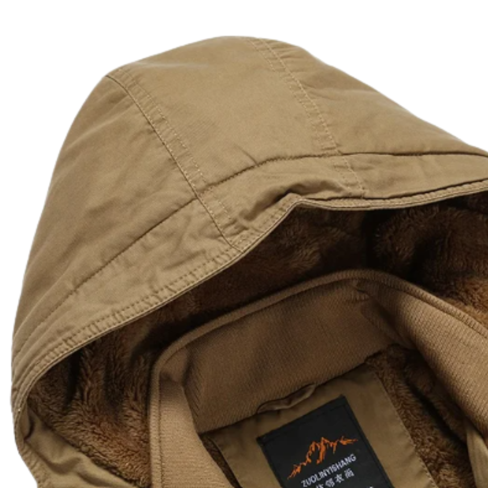 Casaco de inverno acolchoado de algodão elegante