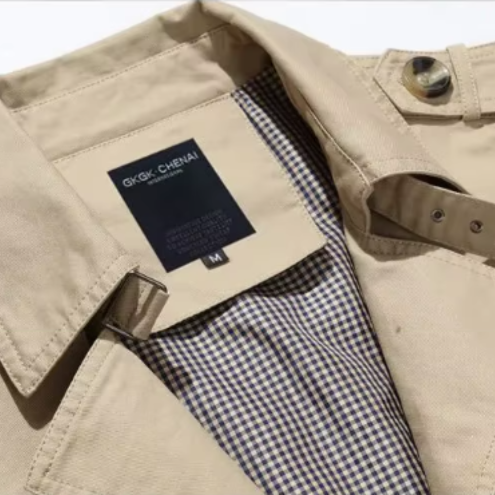 Casaco de algodão à prova de vento