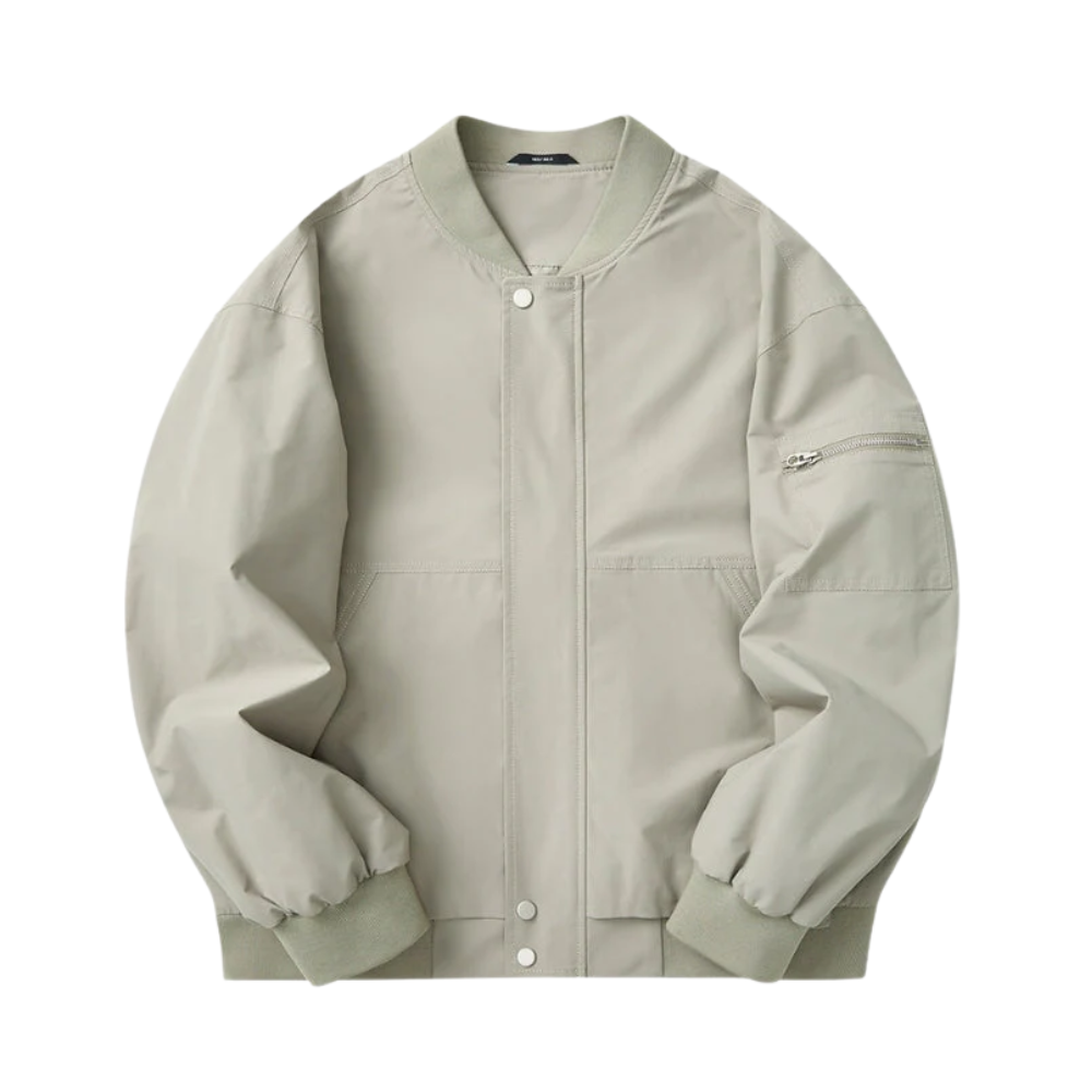 Casaco de bombardeiro elegante