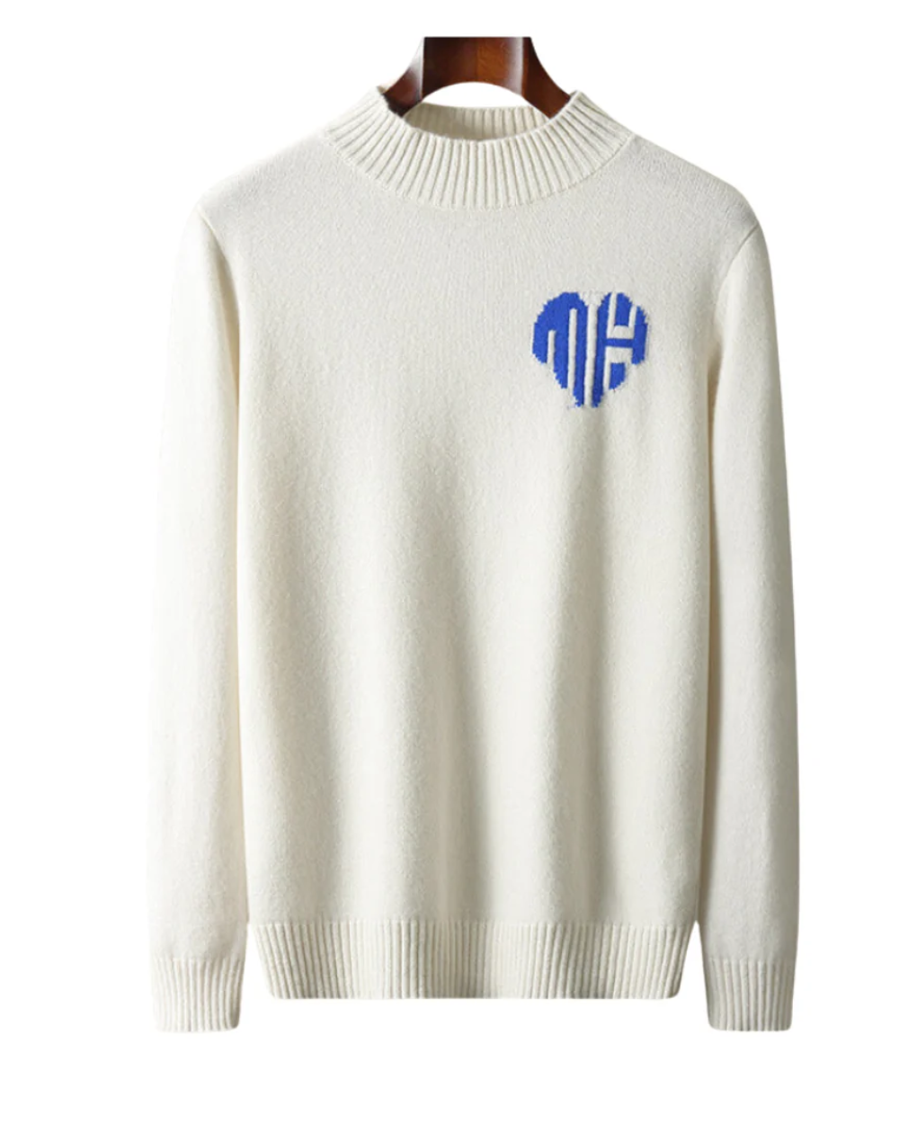 Camisola de caxemira com coração Bora Bora