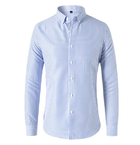 Camisa de riscas elegante