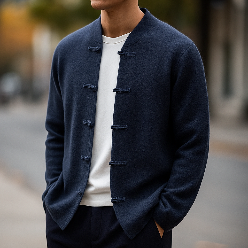 Casaco de caxemira elegante