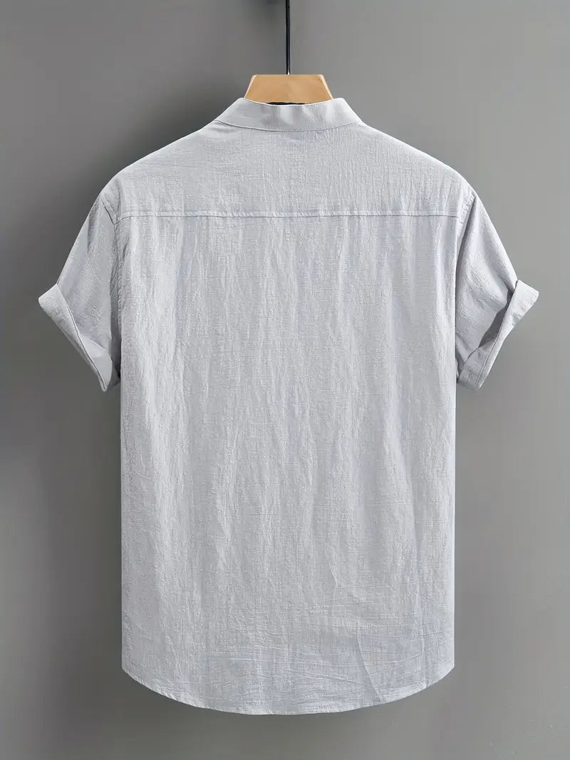 Camisa casual de manga curta