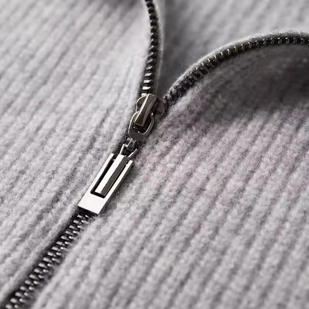 Colete com nervuras de caxemira Seychellen