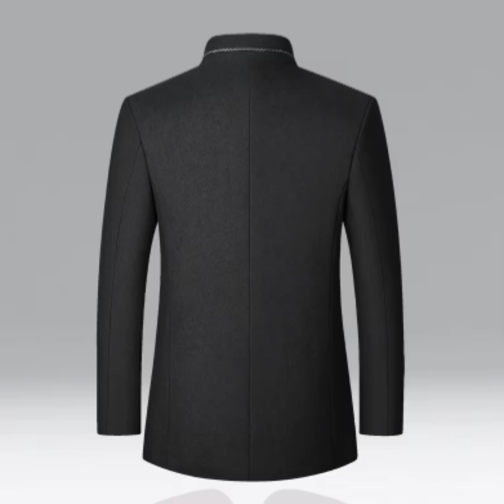 Casaco de lã chique