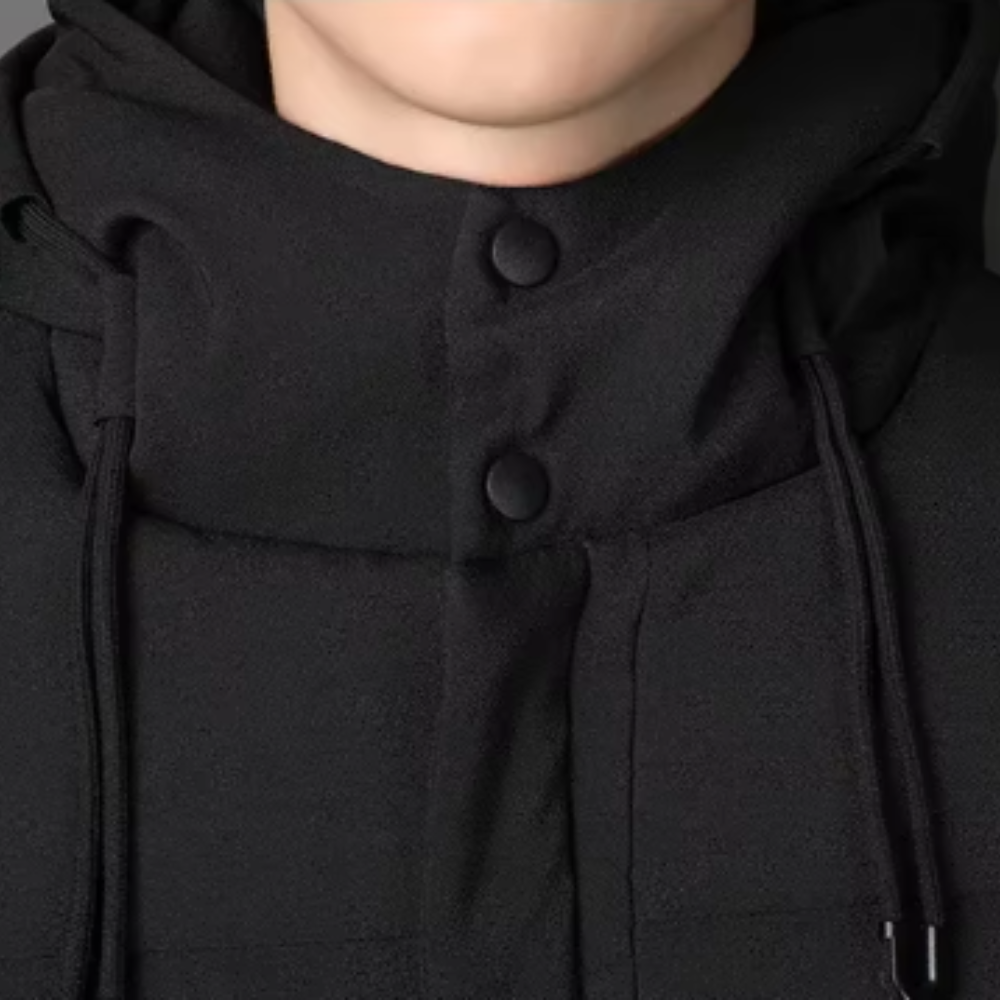 Casaco comprido elegante para homem