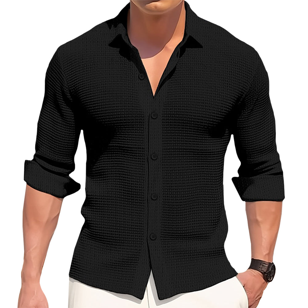 Camisa casual de algodão