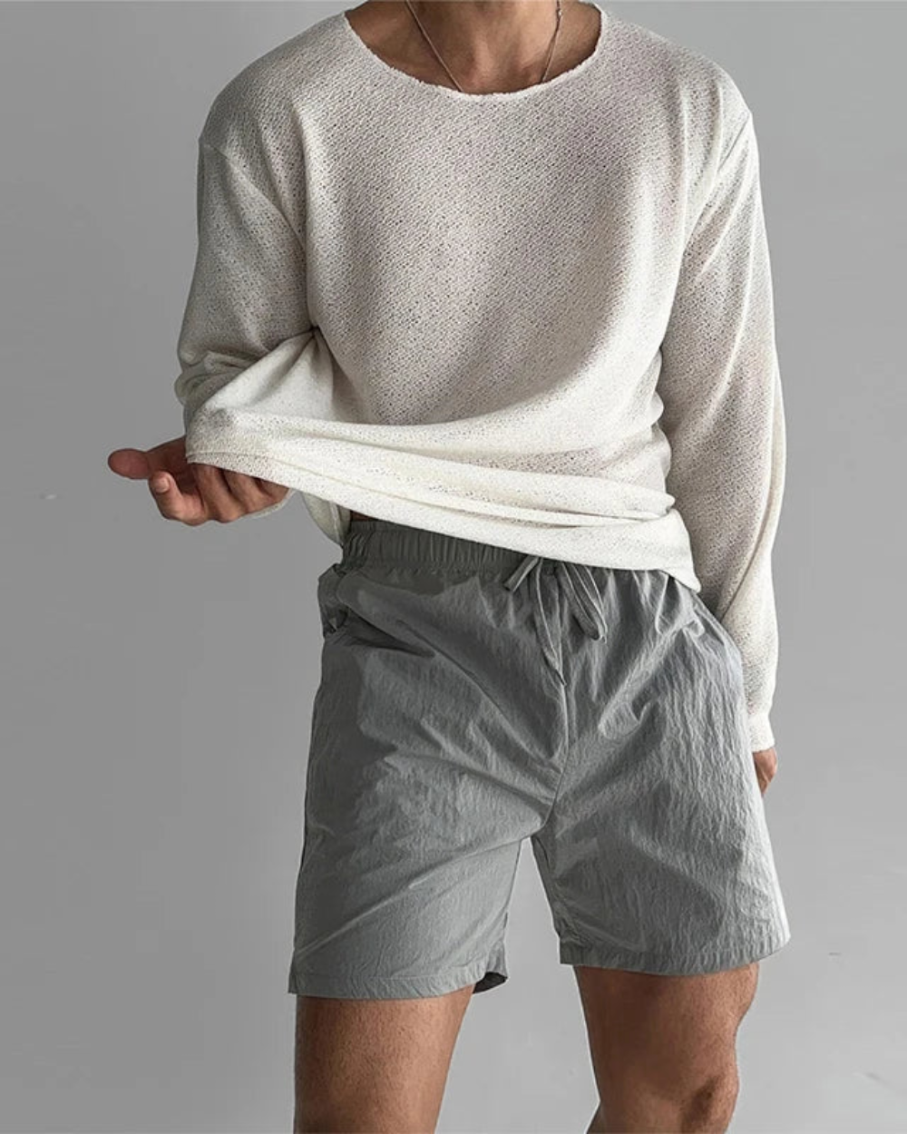 T-shirt de malha casual