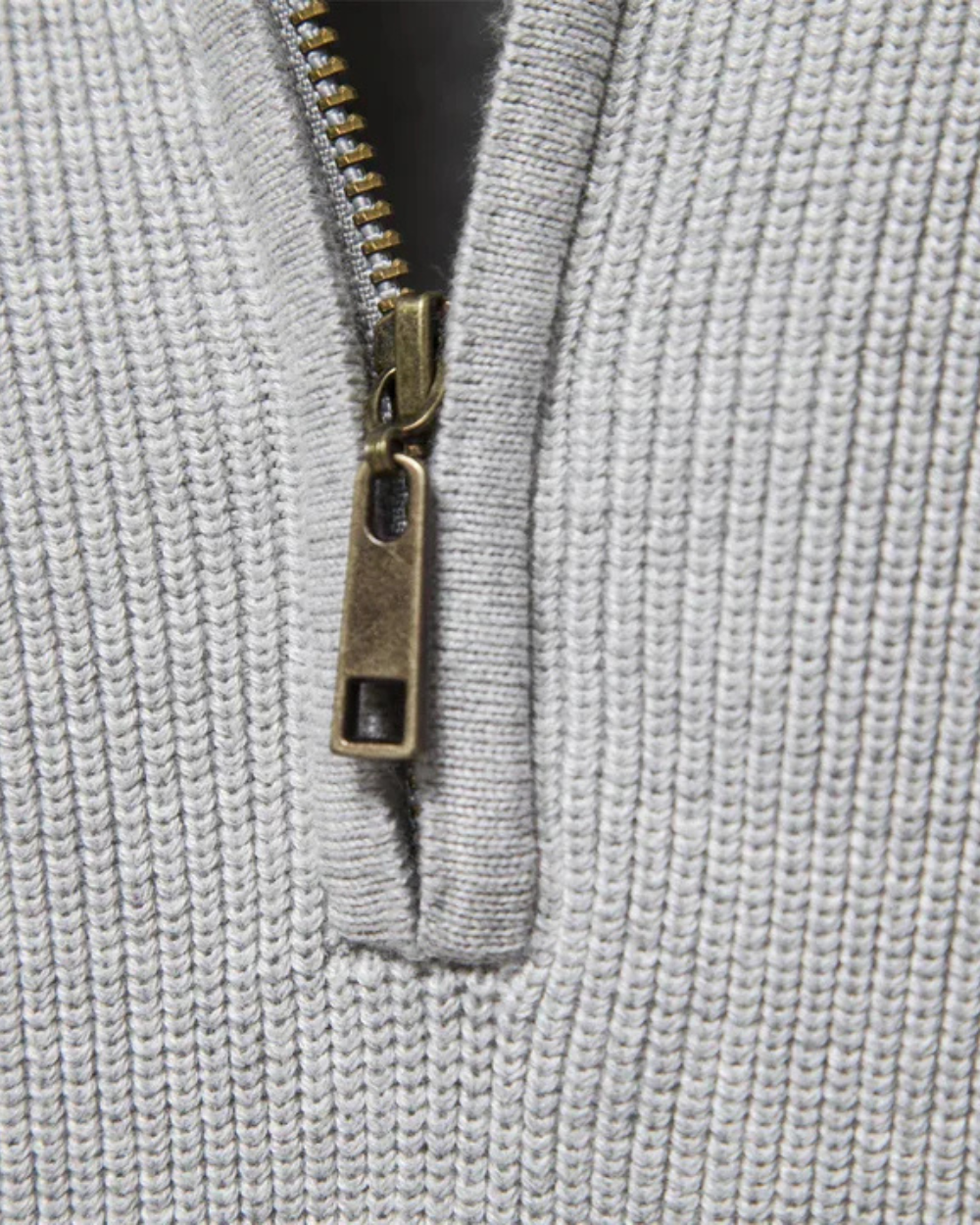 Camisola com fecho de correr Salvatore