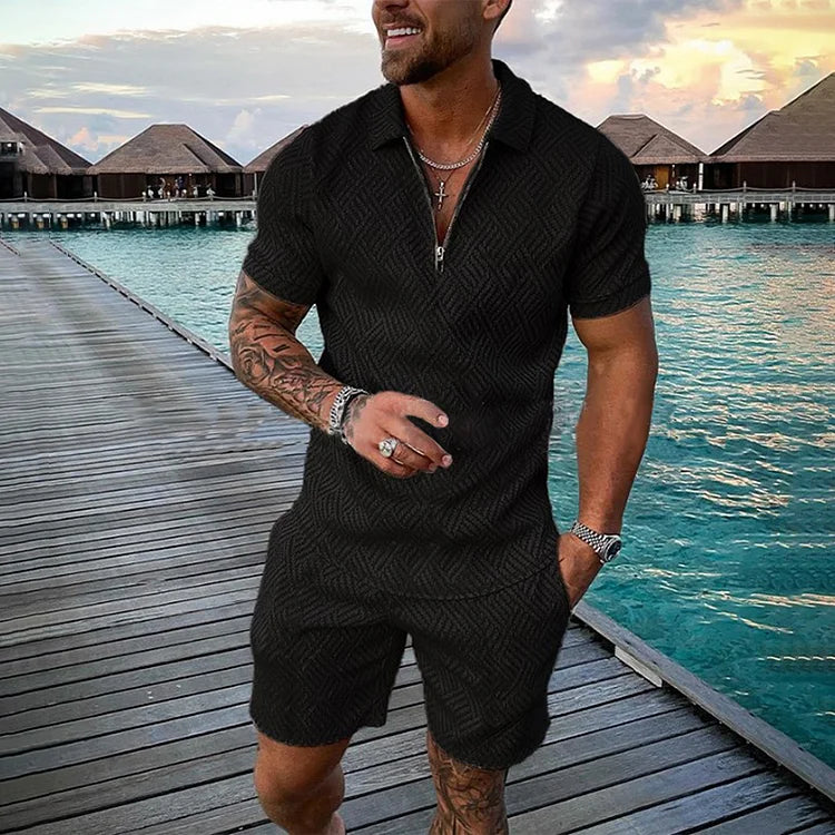 Conjunto de homem elegante