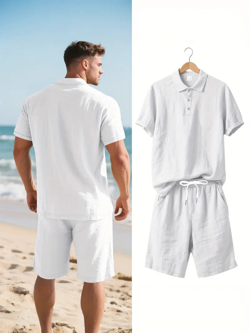 Conjunto de linho para homem