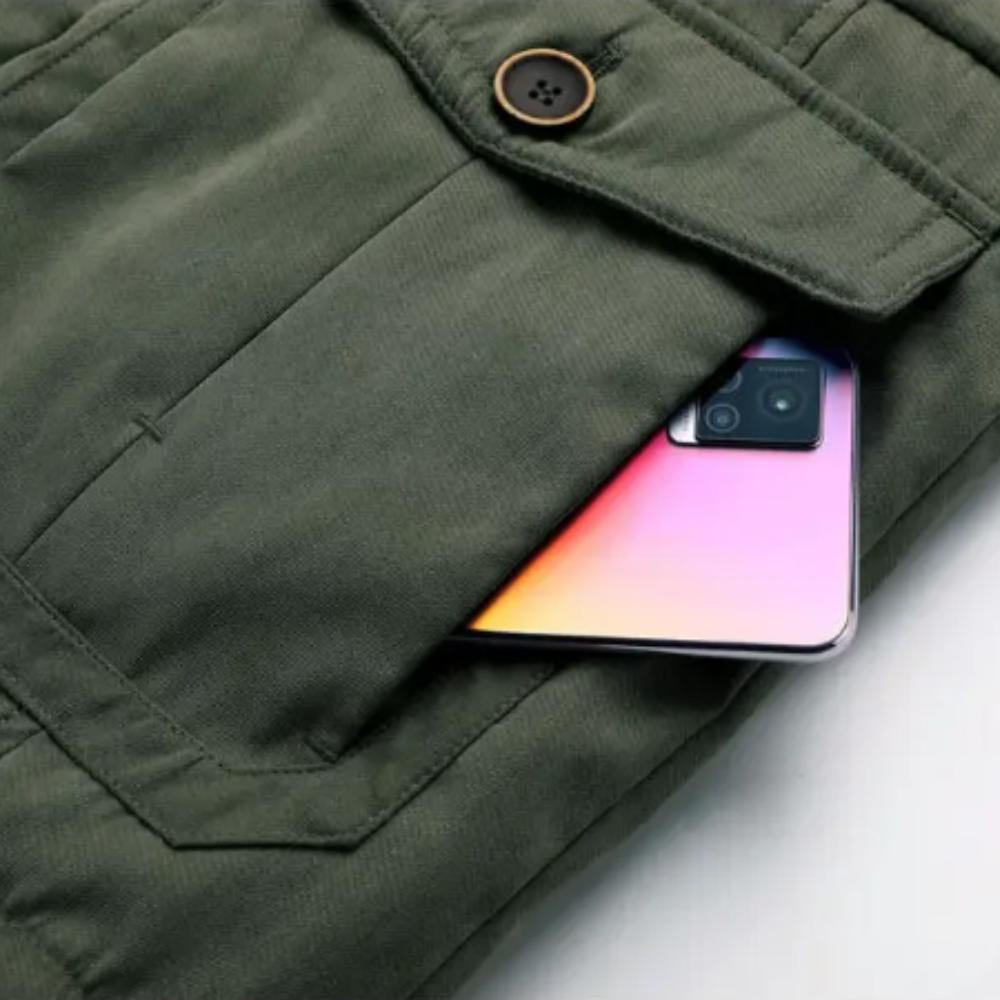 Casaco acolchoado elegante para exterior