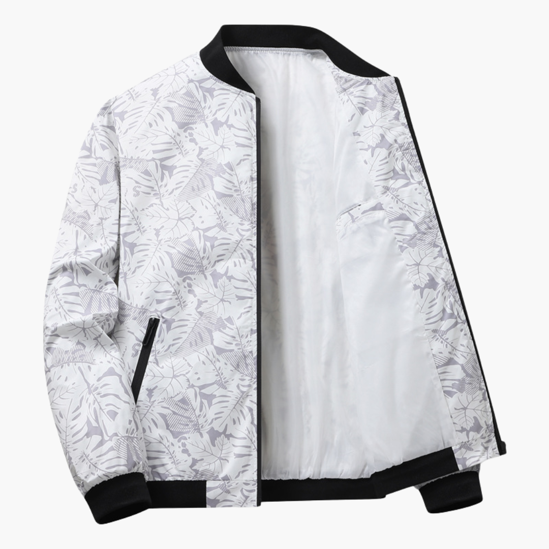 Casaco Bomber Masculino Elegante