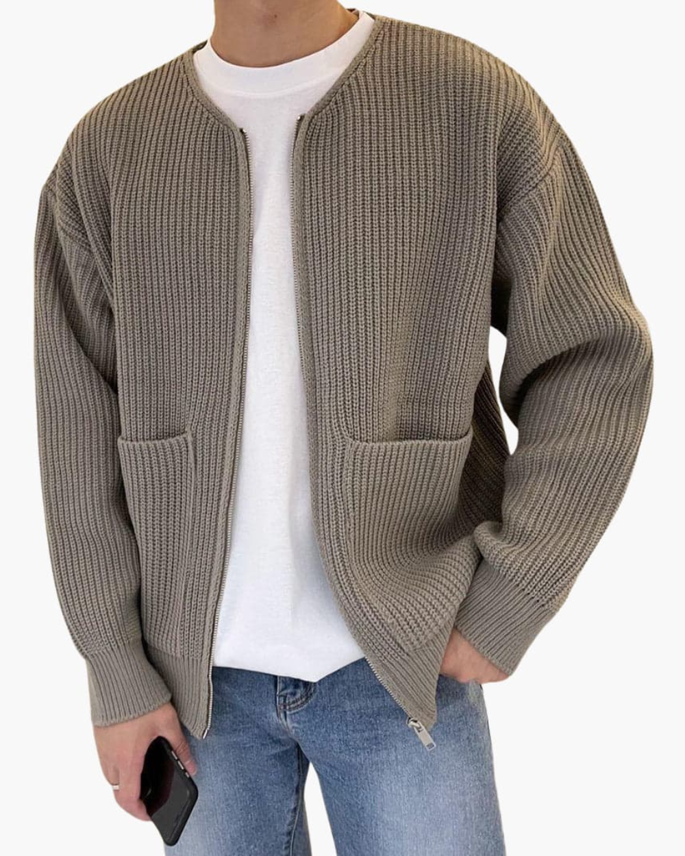 Colete casual para homem