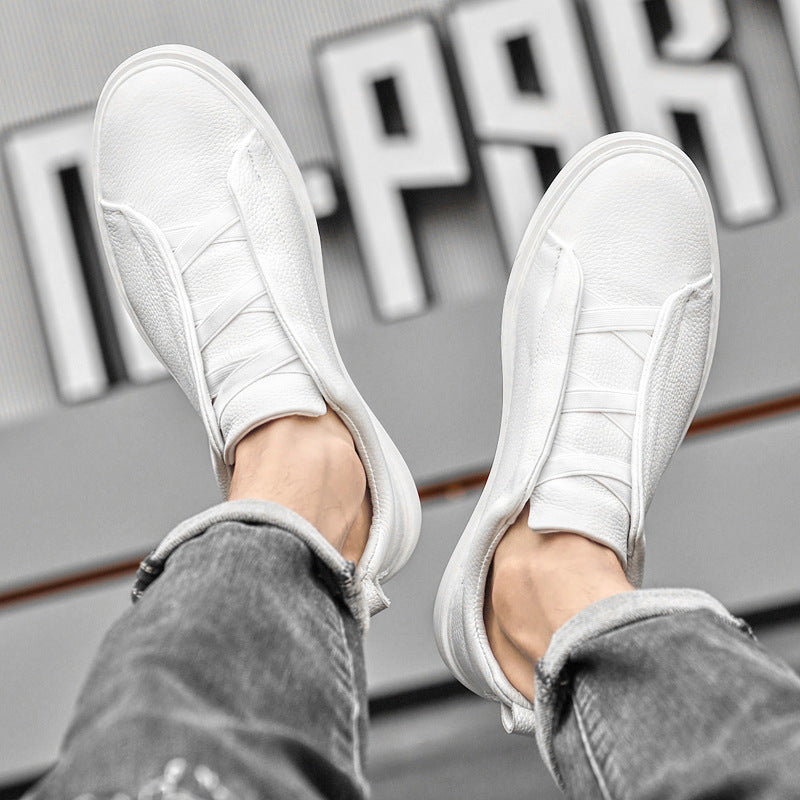 Sapatos de couro elegantes