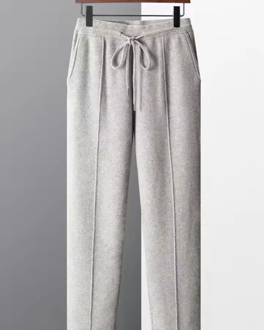 Fato de treino de lã merino com fecho de correr Taormina