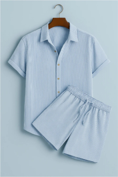 Conjunto casual de verão