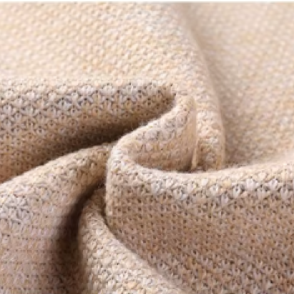 Casaco de malha elegante e chique