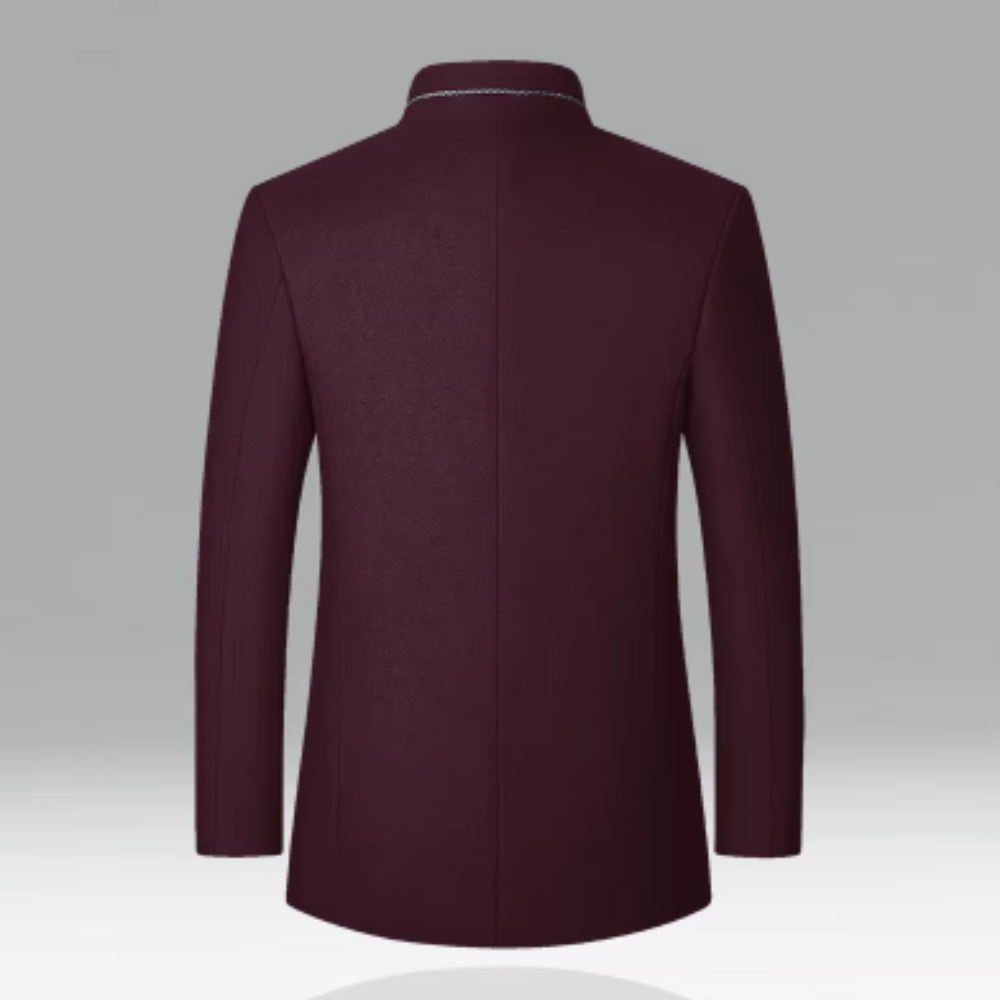 Casaco de lã chique