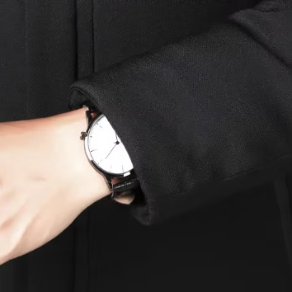 Casaco comprido elegante para homem