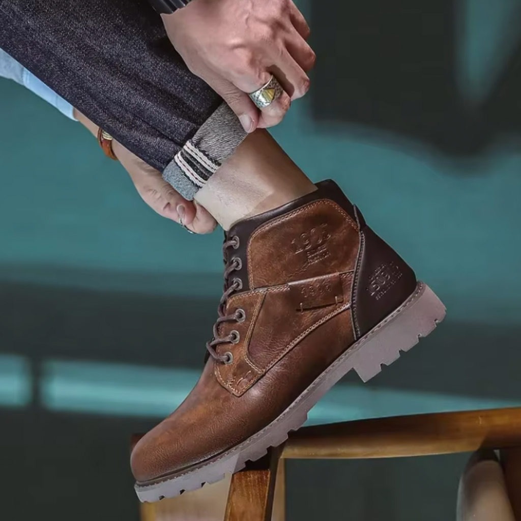 Botas de couro Bayard Vintage