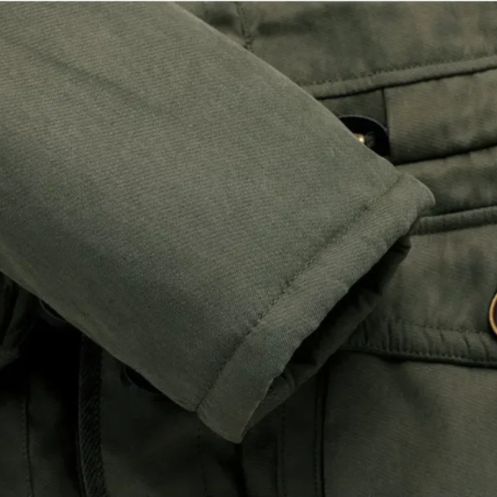 Casaco acolchoado elegante para exterior