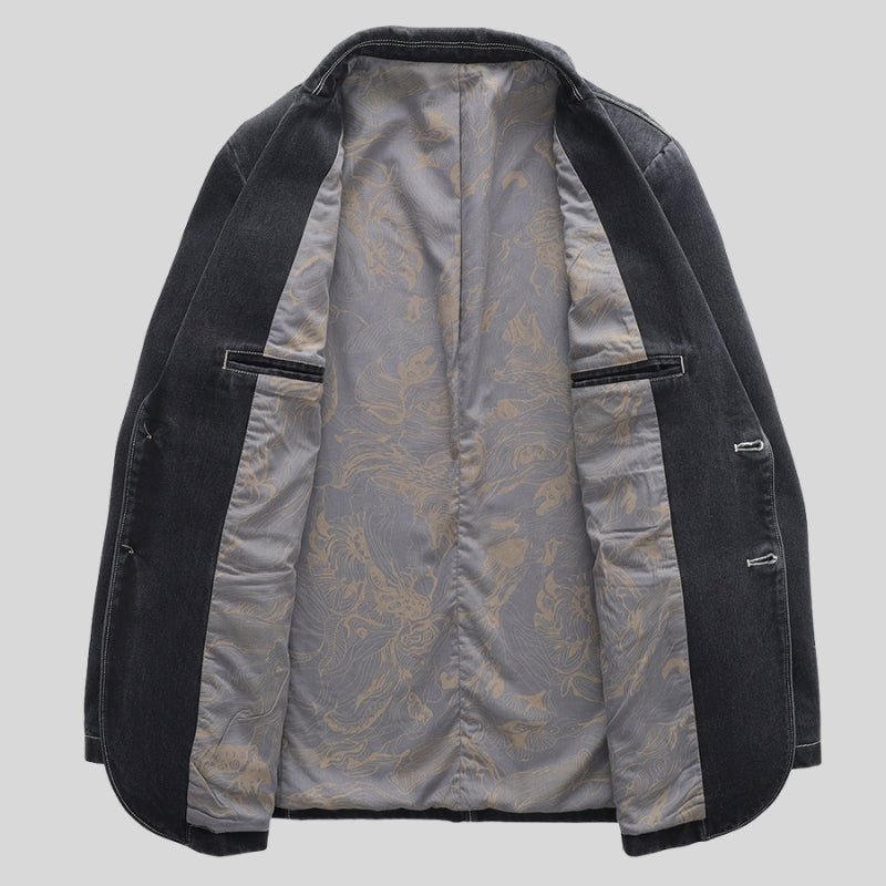 Blazer de algodão chique