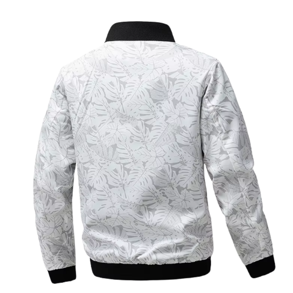 Casaco de bombardeiro elegante