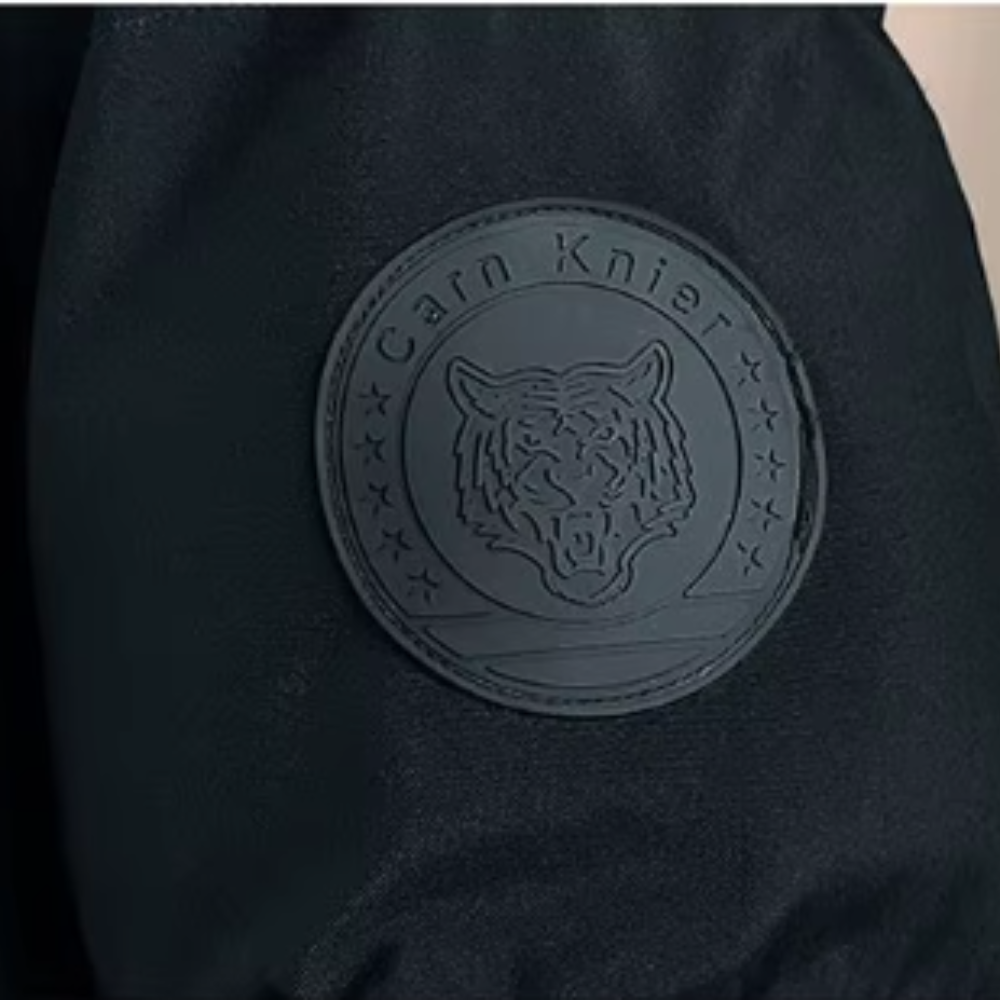 Casaco elegante à prova de vento para homem