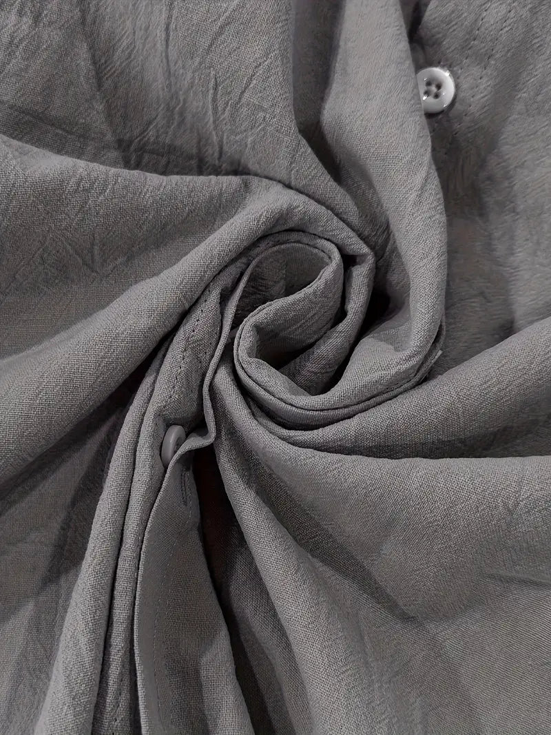 Camisa de linho elegante