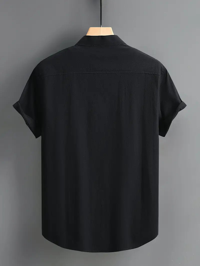 Camisa casual de manga curta
