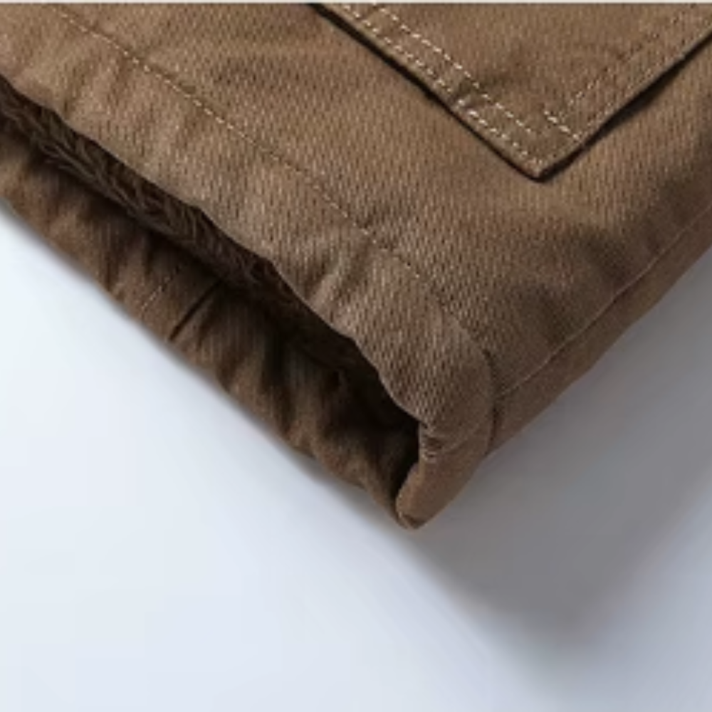 Casaco casual de inverno em algodão