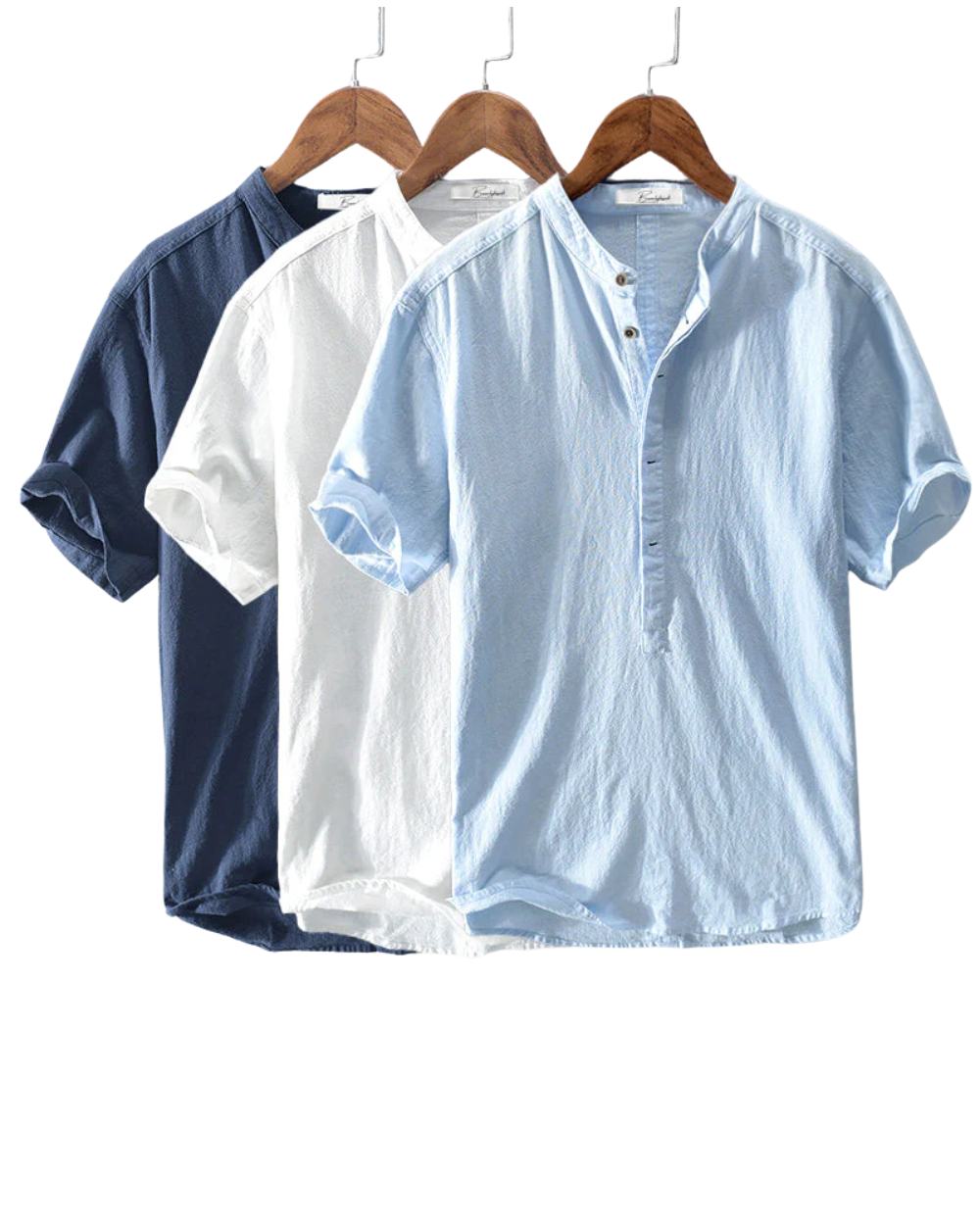 Camisa de linho de Singapura