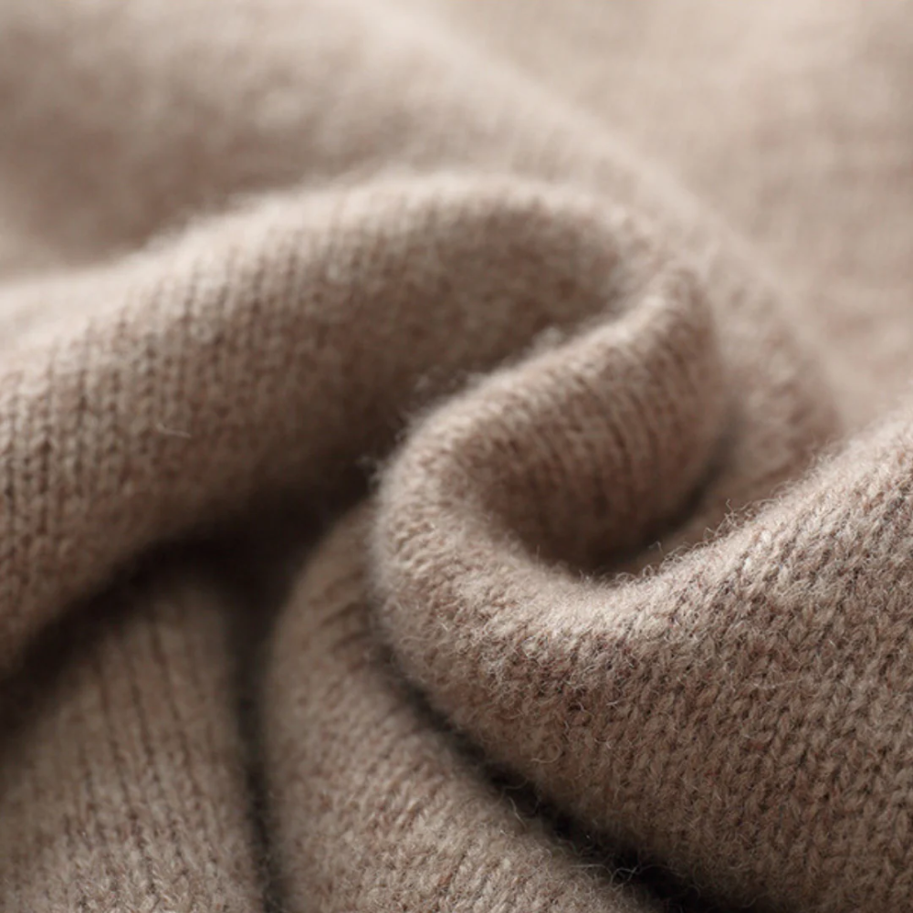 Camisola com fecho de correr Taranto Merino Wool