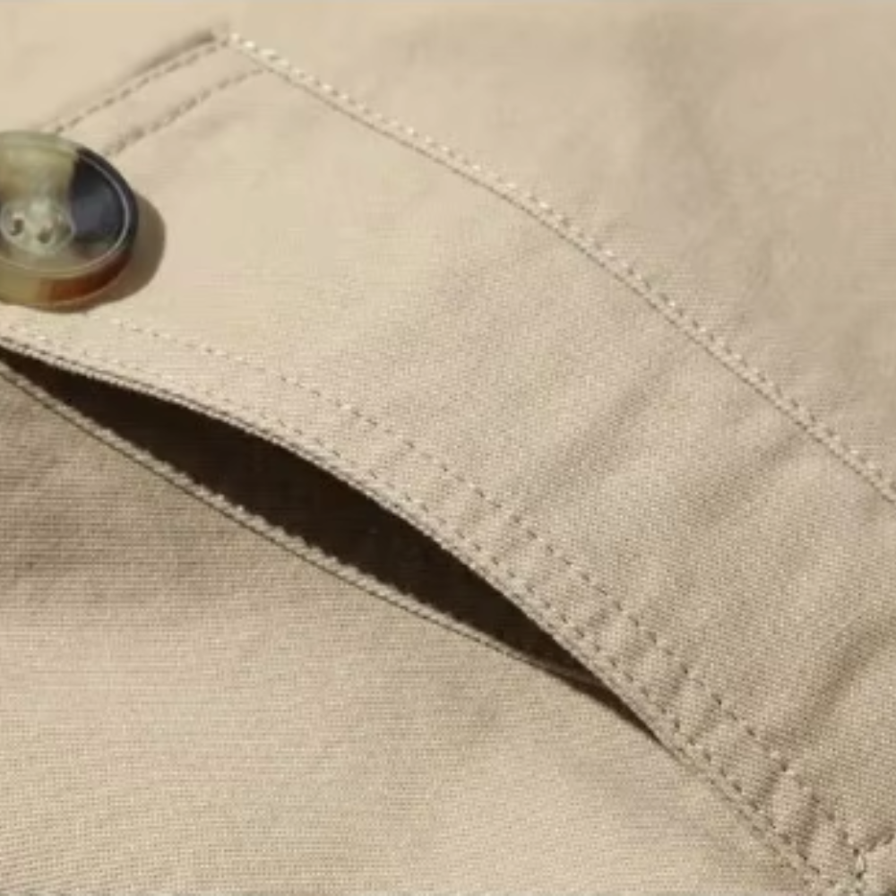 Casaco de algodão à prova de vento