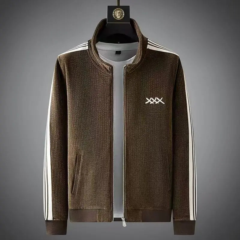 Conjunto de algodão elegante para homem