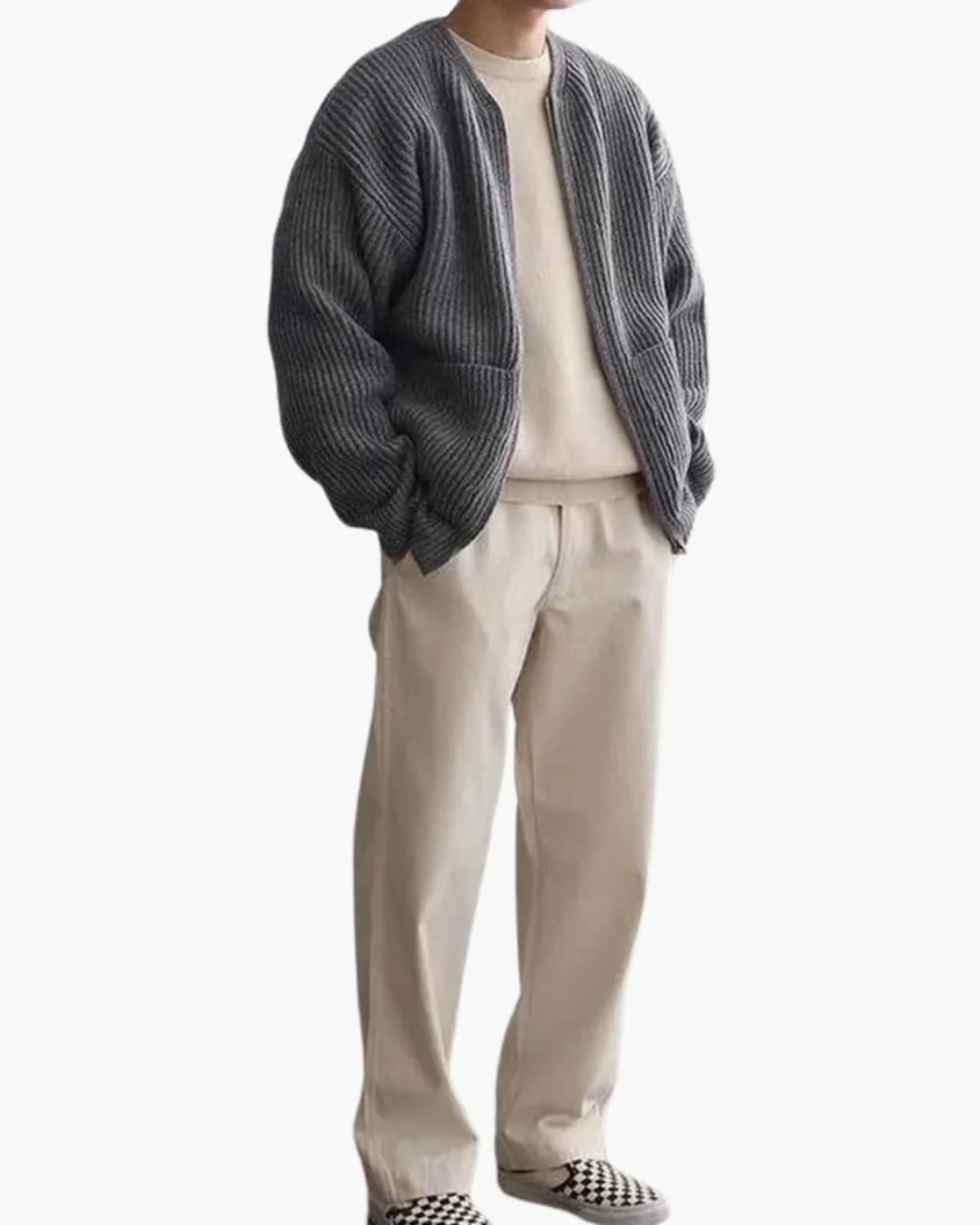 Colete casual para homem