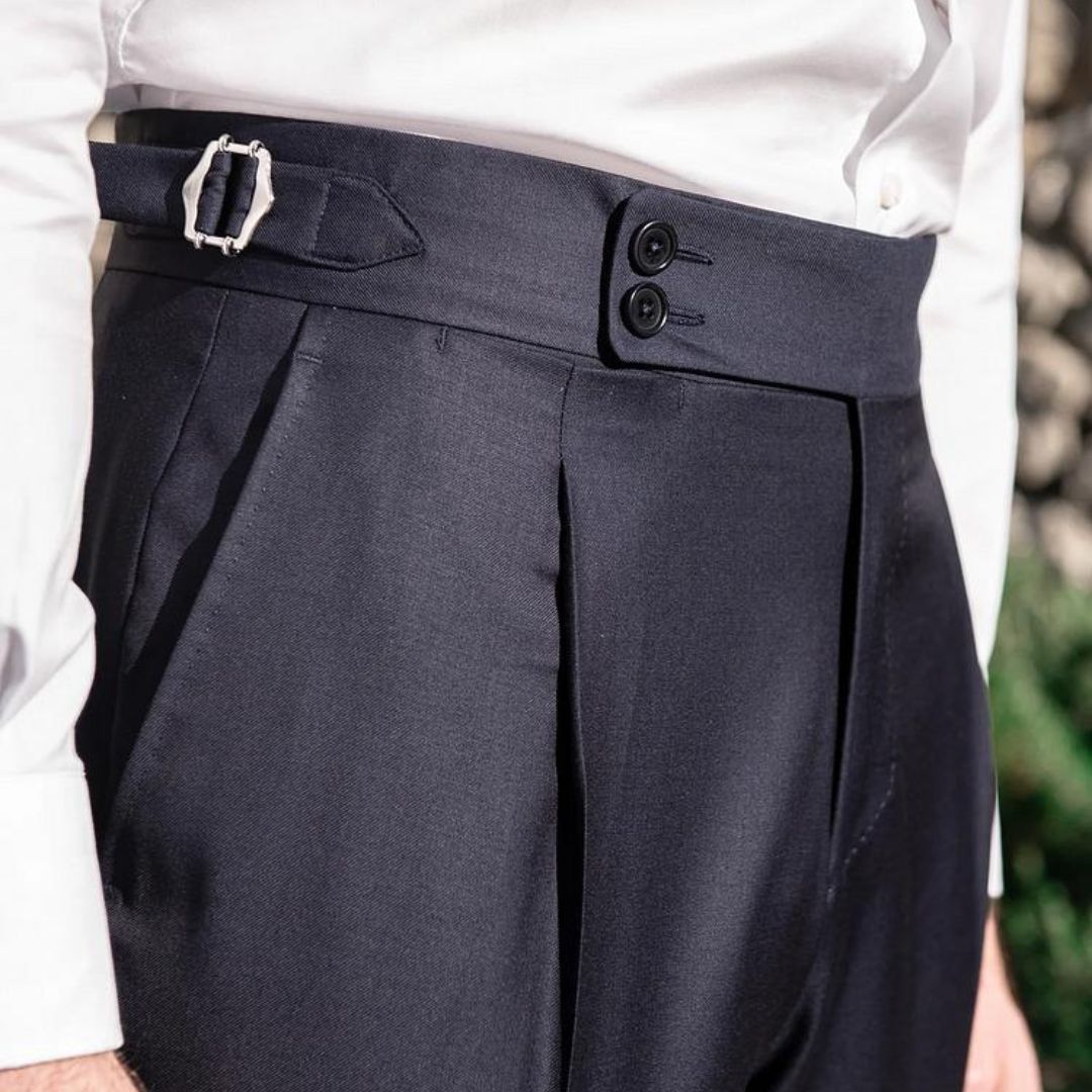 Pantalona de linho Gold Coast